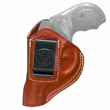 Load image into Gallery viewer, Cardini Zorro Series Inside the Waistband Leather Holster - Snub Nose Revolver - Clearance