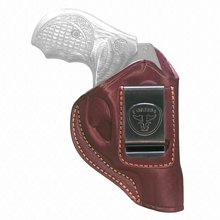 Load image into Gallery viewer, Cardini Zorro Series Inside the Waistband Leather Holster - Snub Nose Revolver - Clearance