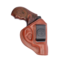 Load image into Gallery viewer, Cardini Zorro Series Inside the Waistband Leather Holster - Snub Nose Revolver