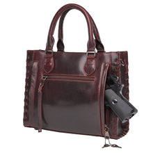 Load image into Gallery viewer, CONCEALED CARRY "EMMA" LEATHER SATCHEL