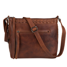 Load image into Gallery viewer, CONCEALED CARRY CROSSBODY PURSE FOR WOMEN - "FAITH" LEATHER CROSSBODY