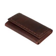Load image into Gallery viewer, "HOPE" RFID LEATHER LACED WALLET