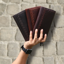 Load image into Gallery viewer, "HOPE" RFID LEATHER LACED WALLET