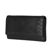 Load image into Gallery viewer, "HOPE" RFID LEATHER LACED WALLET