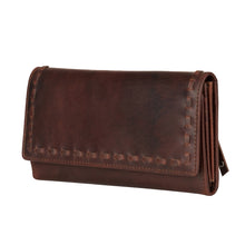 Load image into Gallery viewer, "HOPE" RFID LEATHER LACED WALLET