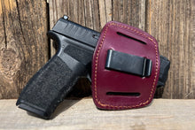 Load image into Gallery viewer, Cardini Leather IWB / OWB Universal Belt Slide Holster | Ambidextrous Leather Holster