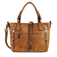 Load image into Gallery viewer, CONCEALED CARRY "ELLA" TOTE/SATCHEL