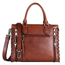 Load image into Gallery viewer, CONCEALED CARRY "EMMA" LEATHER SATCHEL