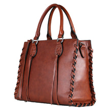 Load image into Gallery viewer, CONCEALED CARRY "EMMA" LEATHER SATCHEL