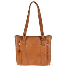 Load image into Gallery viewer, CONCEALED CARRY "PEYTON" LEATHER TOTE FOR WOMEN