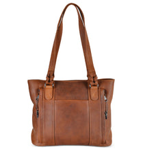 Load image into Gallery viewer, CONCEALED CARRY "PEYTON" LEATHER TOTE FOR WOMEN
