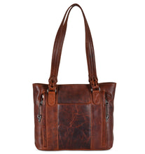 Load image into Gallery viewer, CONCEALED CARRY "PEYTON" LEATHER TOTE FOR WOMEN