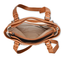 Load image into Gallery viewer, CONCEALED CARRY "PEYTON" LEATHER TOTE FOR WOMEN