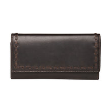 Load image into Gallery viewer, "HOPE" RFID LEATHER LACED WALLET