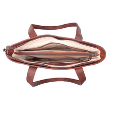 Load image into Gallery viewer, CONCEALED CARRY "REAGAN" MEDIUM LEATHER TOTE