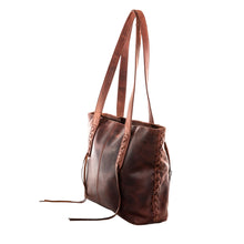 Load image into Gallery viewer, CONCEALED CARRY "REAGAN" MEDIUM LEATHER TOTE