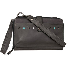 Load image into Gallery viewer, CONCEALED CARRY "MILLIE" LEATHER CROSSBODY ORGANIZER - SMALL
