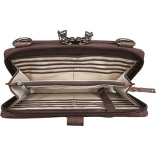 Load image into Gallery viewer, CONCEALED CARRY "MILLIE" LEATHER CROSSBODY ORGANIZER - SMALL