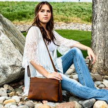 Load image into Gallery viewer, CONCEALED CARRY "JOSIE" LEATHER CROSSBODY