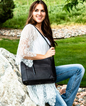 Load image into Gallery viewer, CONCEALED CARRY "JULIANA" LEATHER HOBO