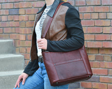Load image into Gallery viewer, CONCEALED CARRY "JULIANA" LEATHER HOBO