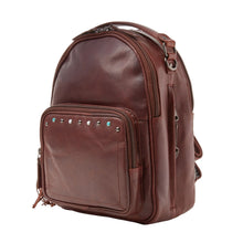 Cargar imagen en el visor de la galería, MOCHILA DE PIEL OCULTA "SAWYER"