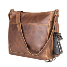 Load image into Gallery viewer, CONCEALED CARRY "LYDIA" LEATHER CROSSBODY