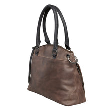 Load image into Gallery viewer, CONCEALED CARRY "WHITELY" LEATHER SATCHEL