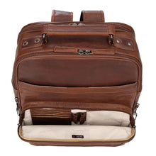 Load image into Gallery viewer, CONCEALED CARRY "QUINN" UNISEX LEATHER BACKPACK