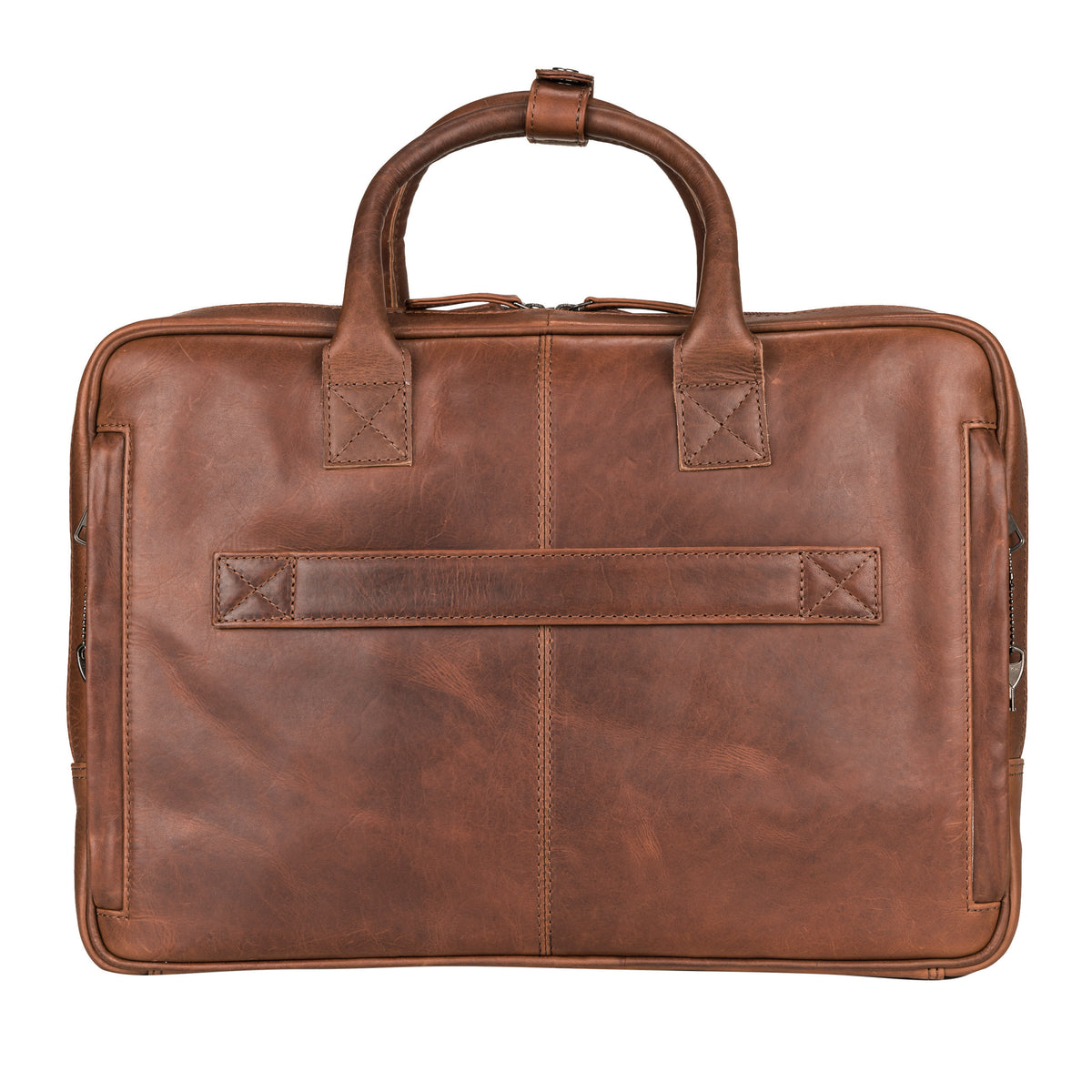 CONCEALED CARRY "HAYDEN" LEATHER COMPUTER BRIEFCASE WITH RFID ORGANIZE