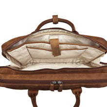 Cargar imagen en el visor de la galería, MALETÍN PARA ORDENADOR DE PIEL CON TRANSPORTE OCULTO "HAYDEN" CON ORGANIZADOR RFID