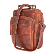 Cargar imagen en el visor de la galería, BOLSO BANDOLERA UNISEX "LOGAN" OCULTO CARRY