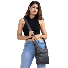 Cargar imagen en el visor de la galería, MONEDERO CRUZADO UNISEX "REMI" OCULTO CARRY