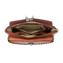 Load image into Gallery viewer, CONCEALED CARRY "EVELYN" LEATHER CROSSBODY