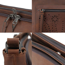 Load image into Gallery viewer, CONCEALED CARRY "BRYNLEE" LEATHER CROSSBODY