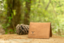 Cargar imagen en el visor de la galería, Cardini Leather Handmade Wallet – Rustic Tan