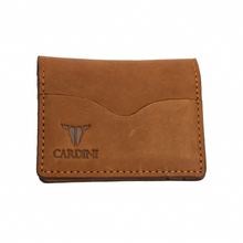 Cargar imagen en el visor de la galería, Cardini Leather Handmade Wallet – Rustic Tan