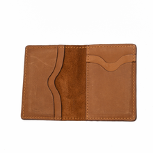 Cargar imagen en el visor de la galería, Cardini Leather Handmade Wallet – Rustic Tan