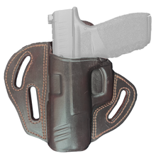 Load image into Gallery viewer, Cardini 3 Slot Pancake Style Belt Holster