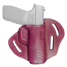 Load image into Gallery viewer, Cardini 3 Slot Pancake Style Belt Holster