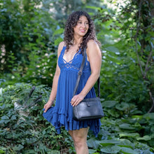 Cargar imagen en el visor de la galería, BANDOLERA OCULTA "KINSLEY" CON CARTERA SLIM RFID