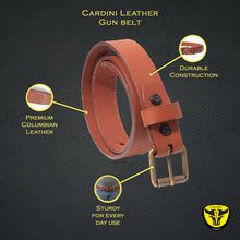 Load image into Gallery viewer, Cardini Buffalo Leather Belt