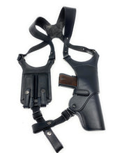 Load image into Gallery viewer, cardini shoulder holster black