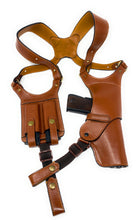 Load image into Gallery viewer, Clearance - Cardini Shoulder Holster - Premium Leather - for Glock 17, 22, 31, Sig Sauer P220, P226, P227, and Full Sized 1911's and Other Like Sized Handguns