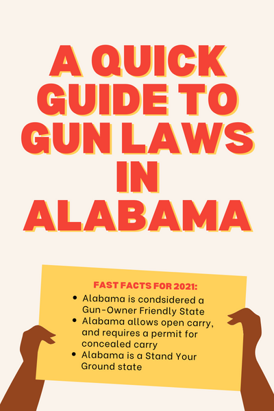 Ley de armas de Alabama: una guía rápida
