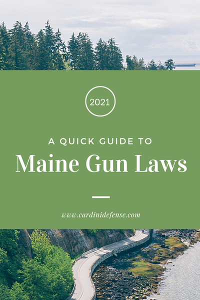 Leyes de armas de Maine: una guía rápida