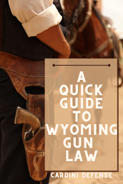 Wyoming Gun Laws: A Quick Guide