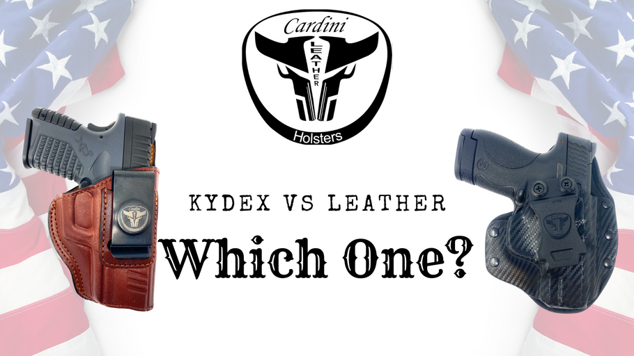 Kydex Holster vs. Leather Holster: Making an Informed Choice