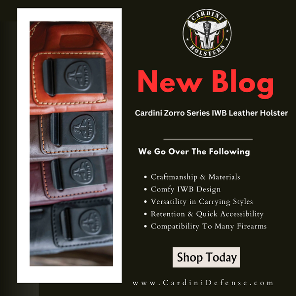 Cardini Zorro Series Holster: A Blend of Elegance and Functionality for Concealed Carry