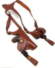 Load image into Gallery viewer, Clearance - Cardini Leather Premium Shoulder Holsters for Concealed Carry, S&amp;W J Frame, Taurus 605, 642 Airweight, 38 Special
